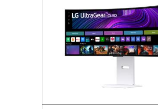 LG UltraGear 34 นิ้ว OLED WQHD Curved Smart webOS