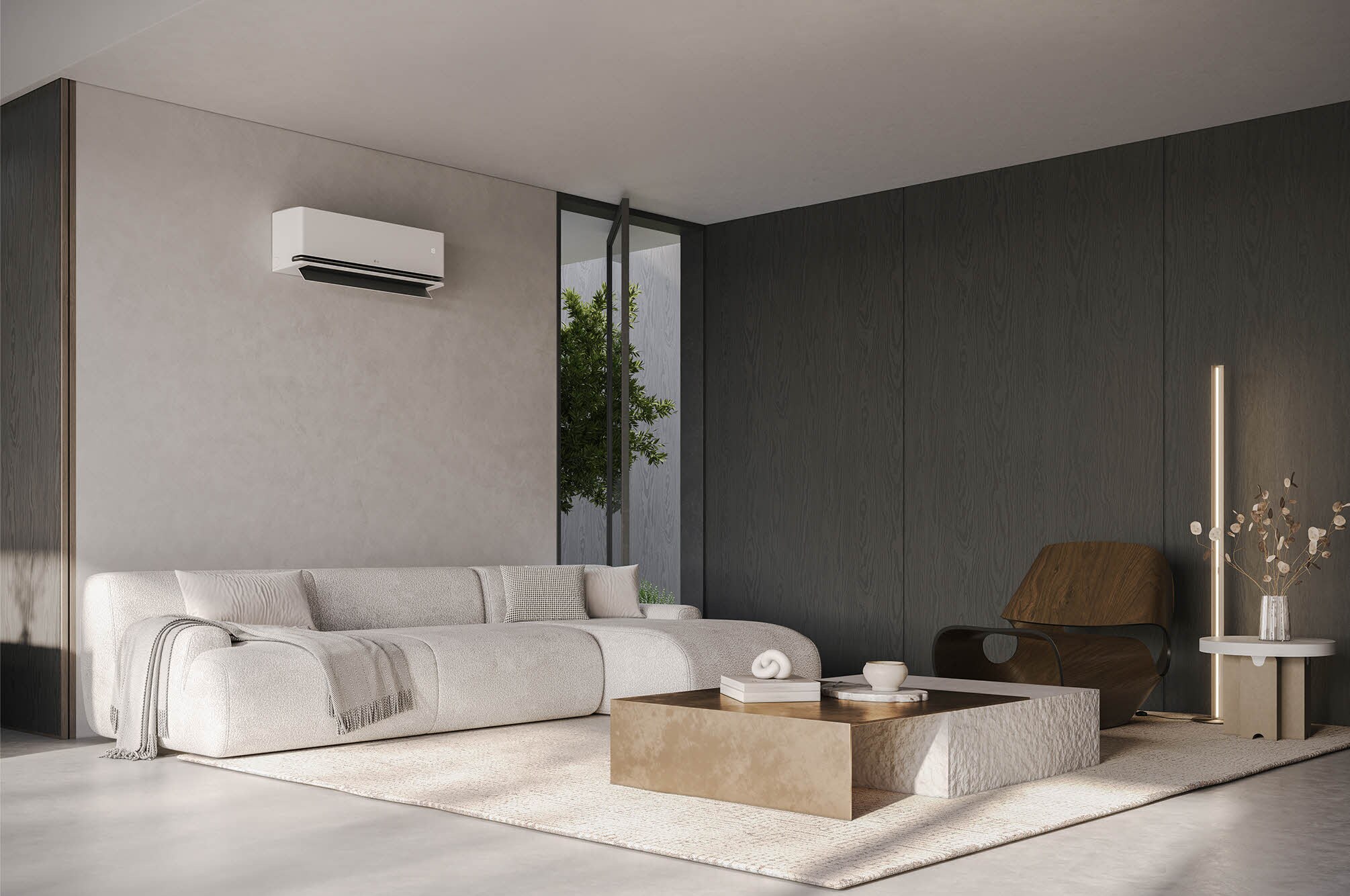 LG DUALCOOL AI SAQ24B 24,000 BTU มุม 4