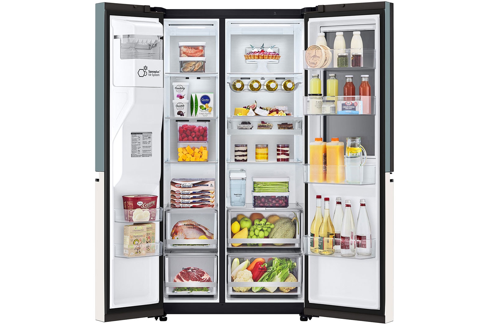 LG ตู้เย็น InstaView Door-in-Door 22.4 คิว มุม 3