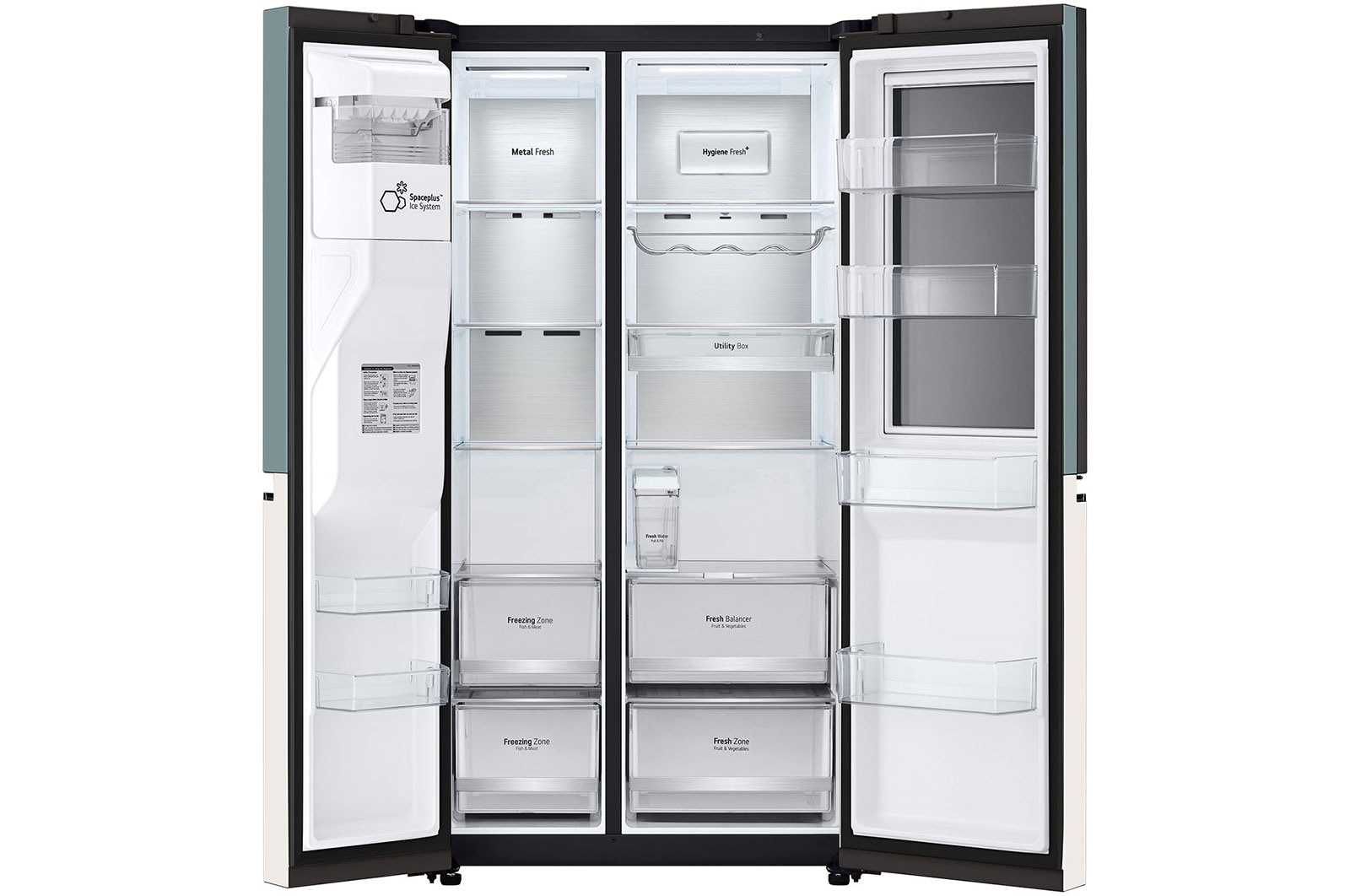 LG ตู้เย็น InstaView Door-in-Door 22.4 คิว มุม 4