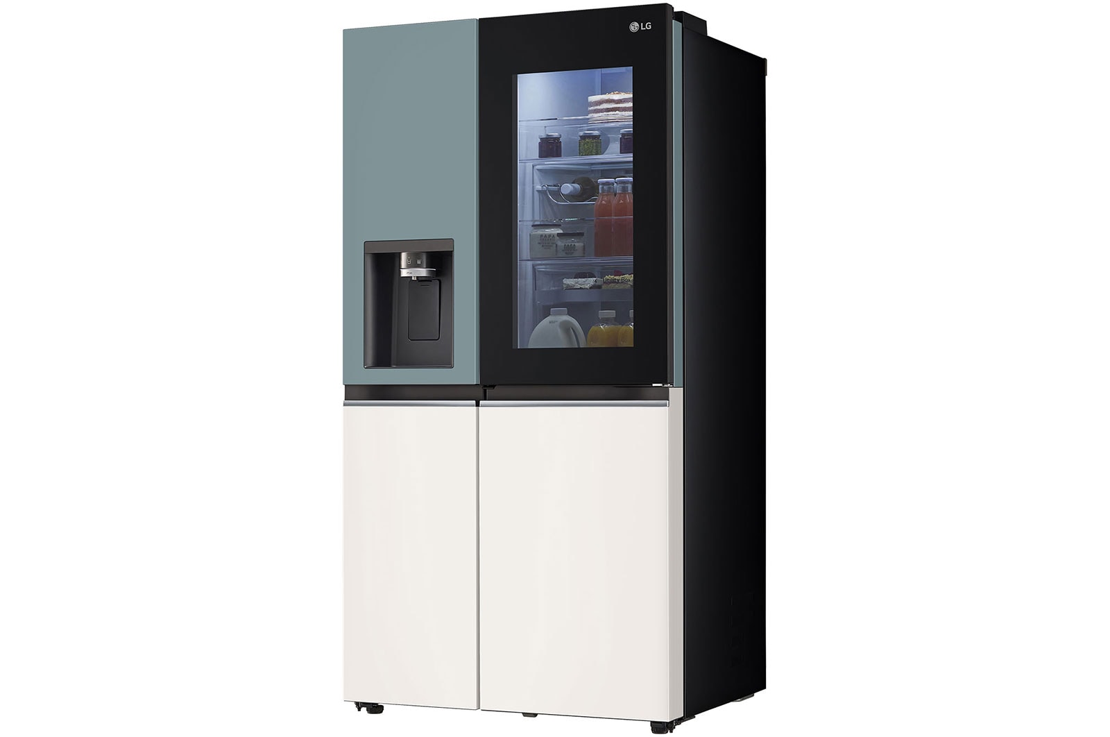 LG ตู้เย็น InstaView Door-in-Door 22.4 คิว มุม 6