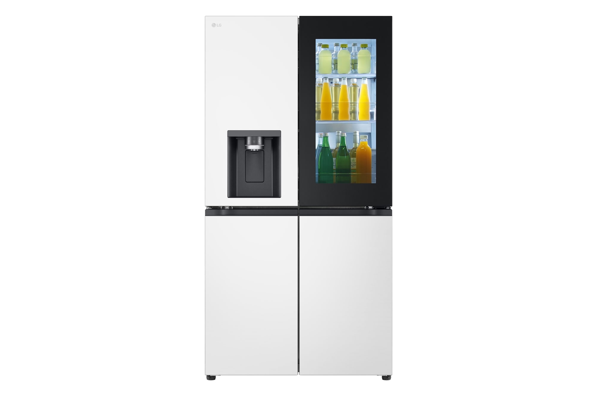 LG ตู้เย็น Multi-Door InstaView สีเบจ 22.5 คิว
