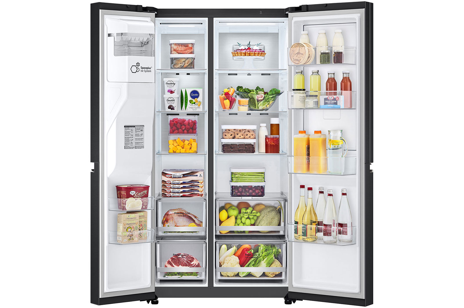 LG ตู้เย็น Side by Side 22.4 คิว มุม 3