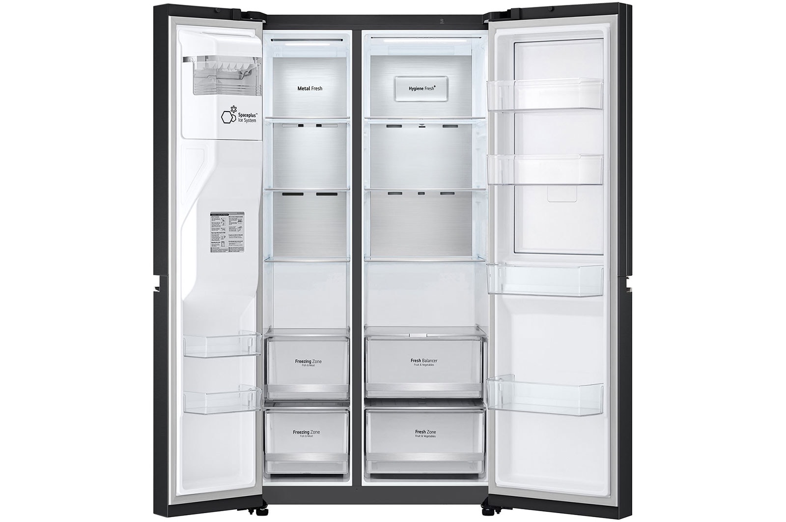 LG ตู้เย็น Side by Side 22.4 คิว มุม 4