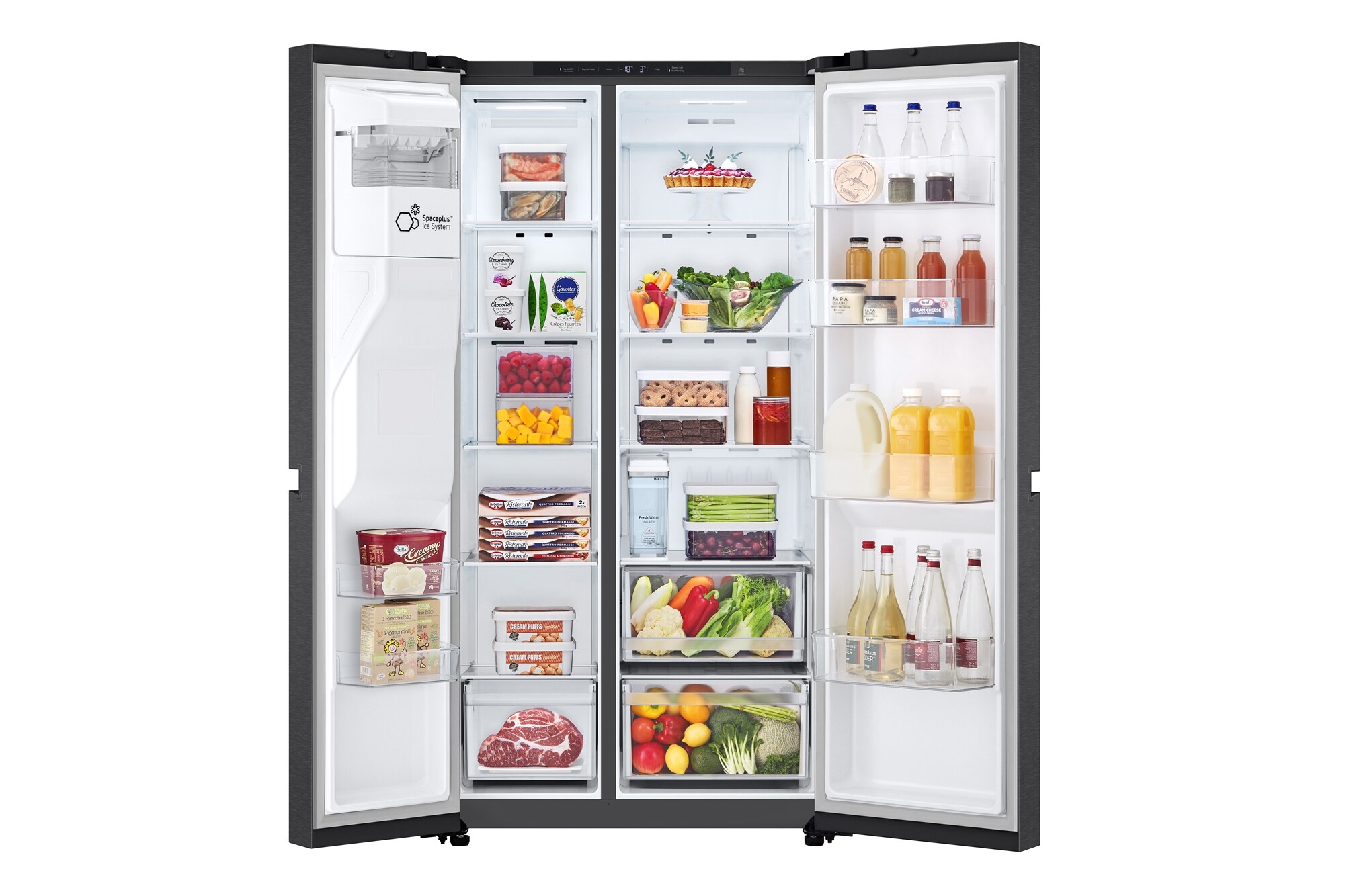 LG ตู้เย็น Side by Side 22.6 คิว มุม 2