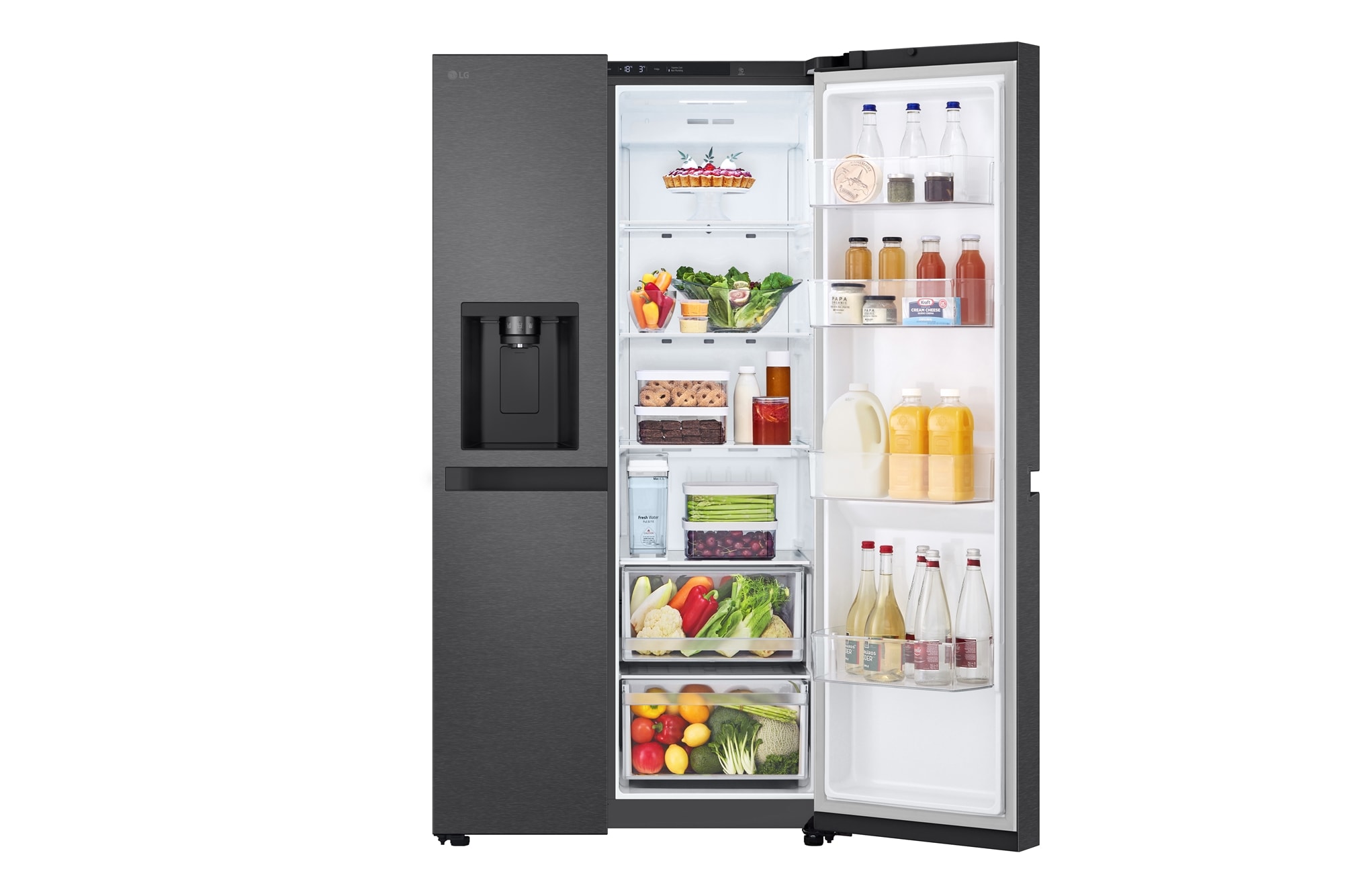 LG ตู้เย็น Side by Side 22.6 คิว มุม 3