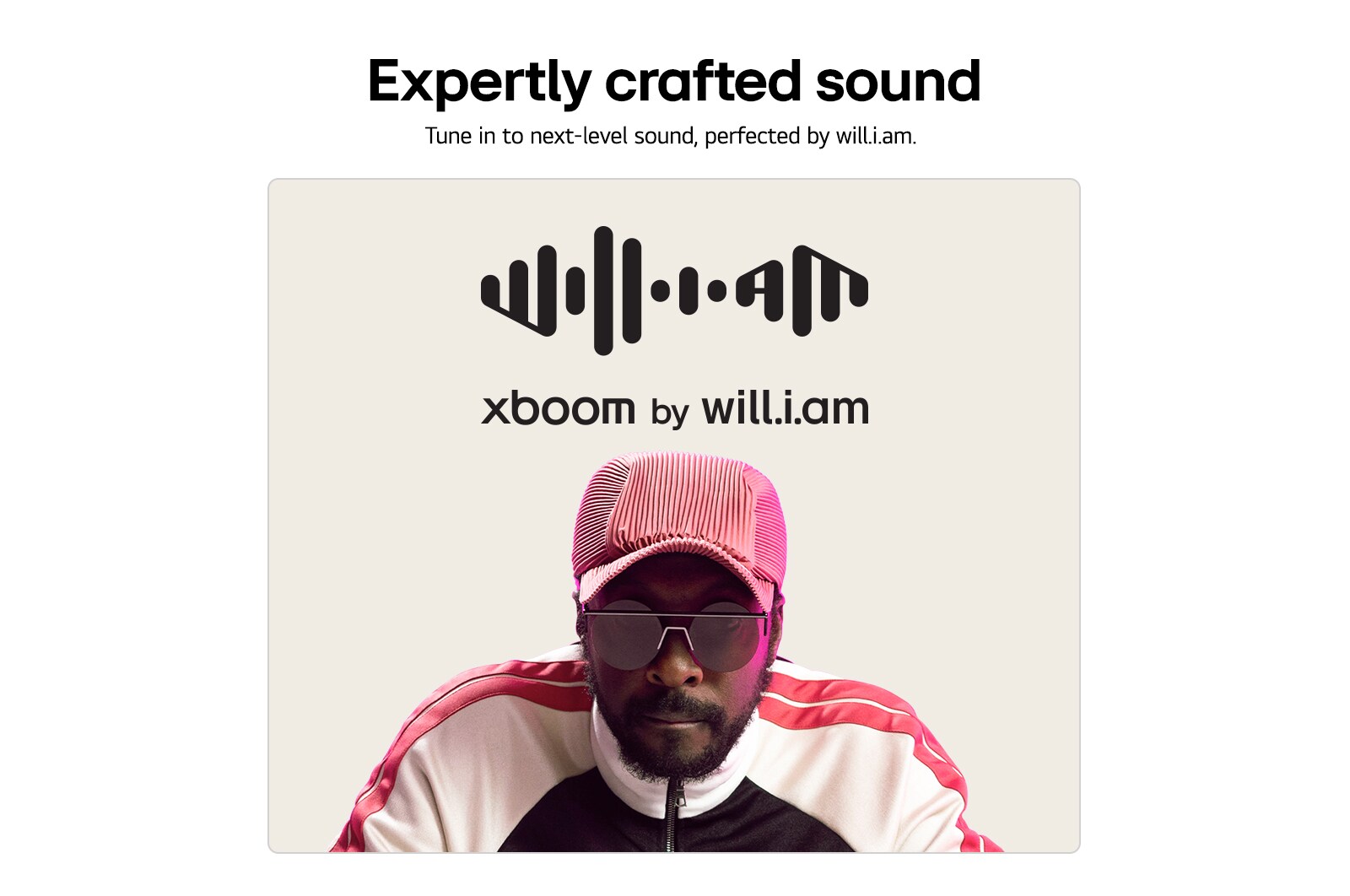 LG XBOOM Bounce by will.i.am