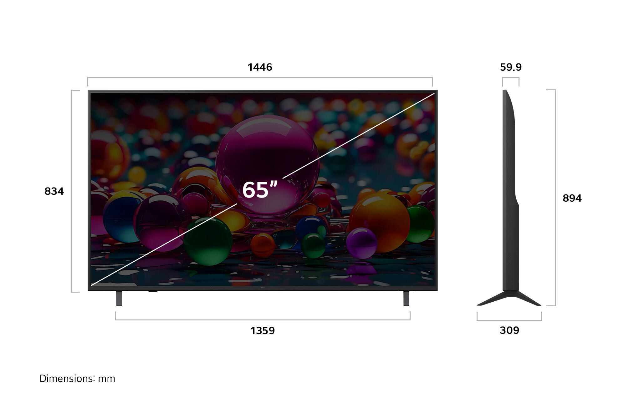 LG NANO 4K Smart TV 65 นิ้ว 2026 มุม 4