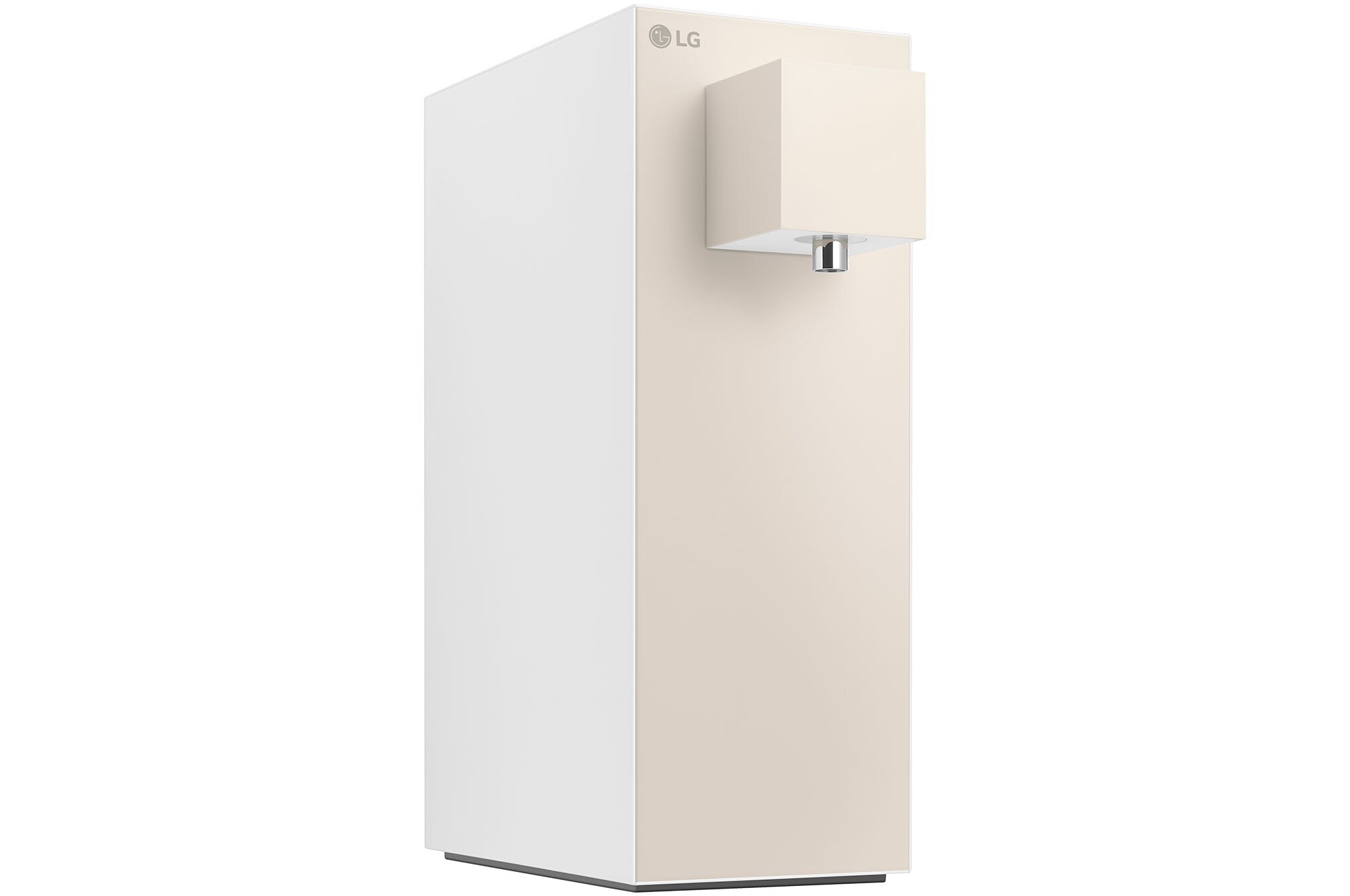LG PuriCare Objet WD110MN เย็น สีเบจ Slim มุม 6