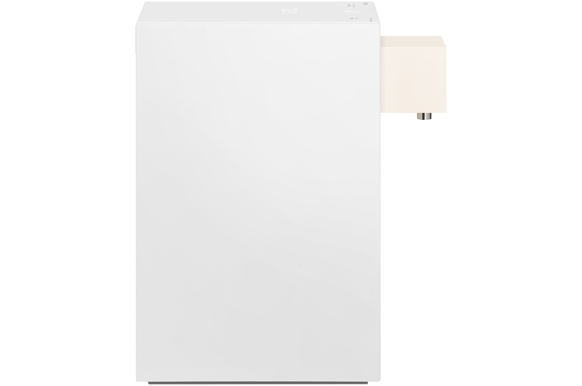 LG PuriCare Objet WD110MN เย็น สีเบจ Slim มุม 7