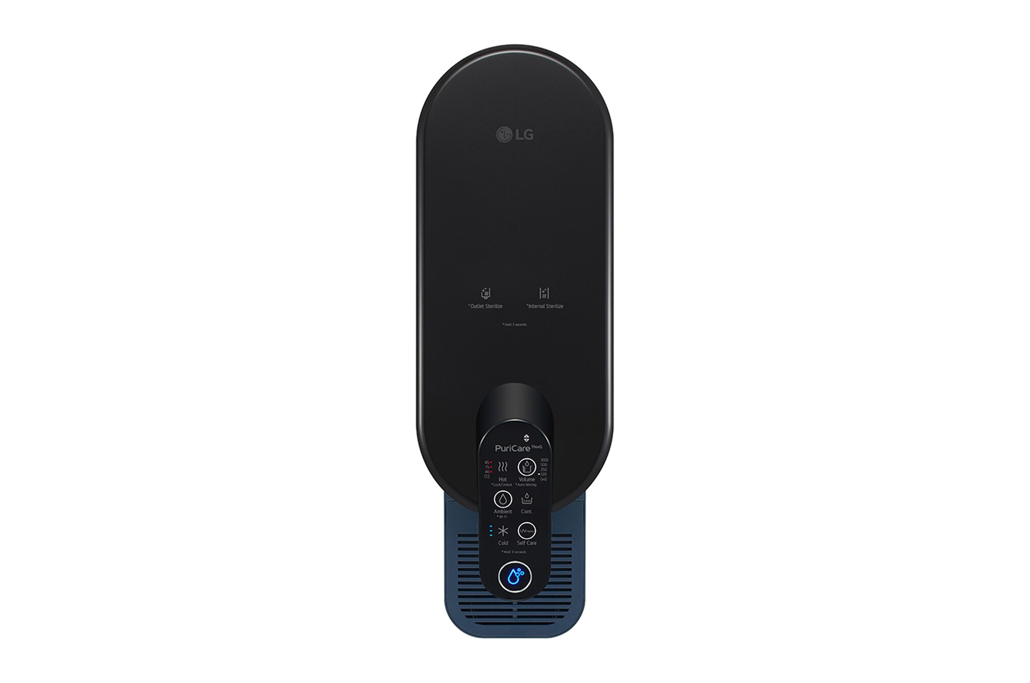 LG PuriCare Objet WD516 ร้อน-เย็น ตั้งโต๊ะ Slim มุม 3