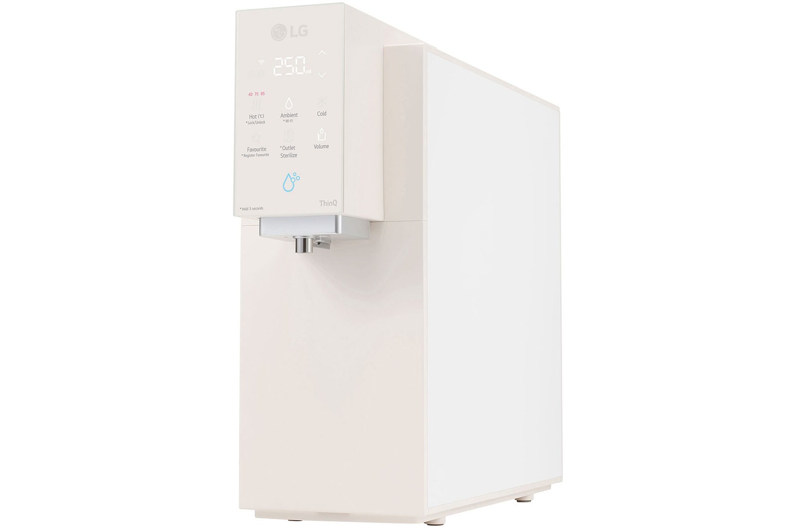 LG PuriCare Objet WD518 ร้อน-เย็น ตั้งโต๊ะ มุม 3